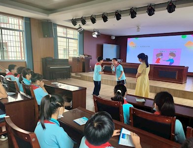湖南常德：为校园涂上一抹健康的“心”色彩